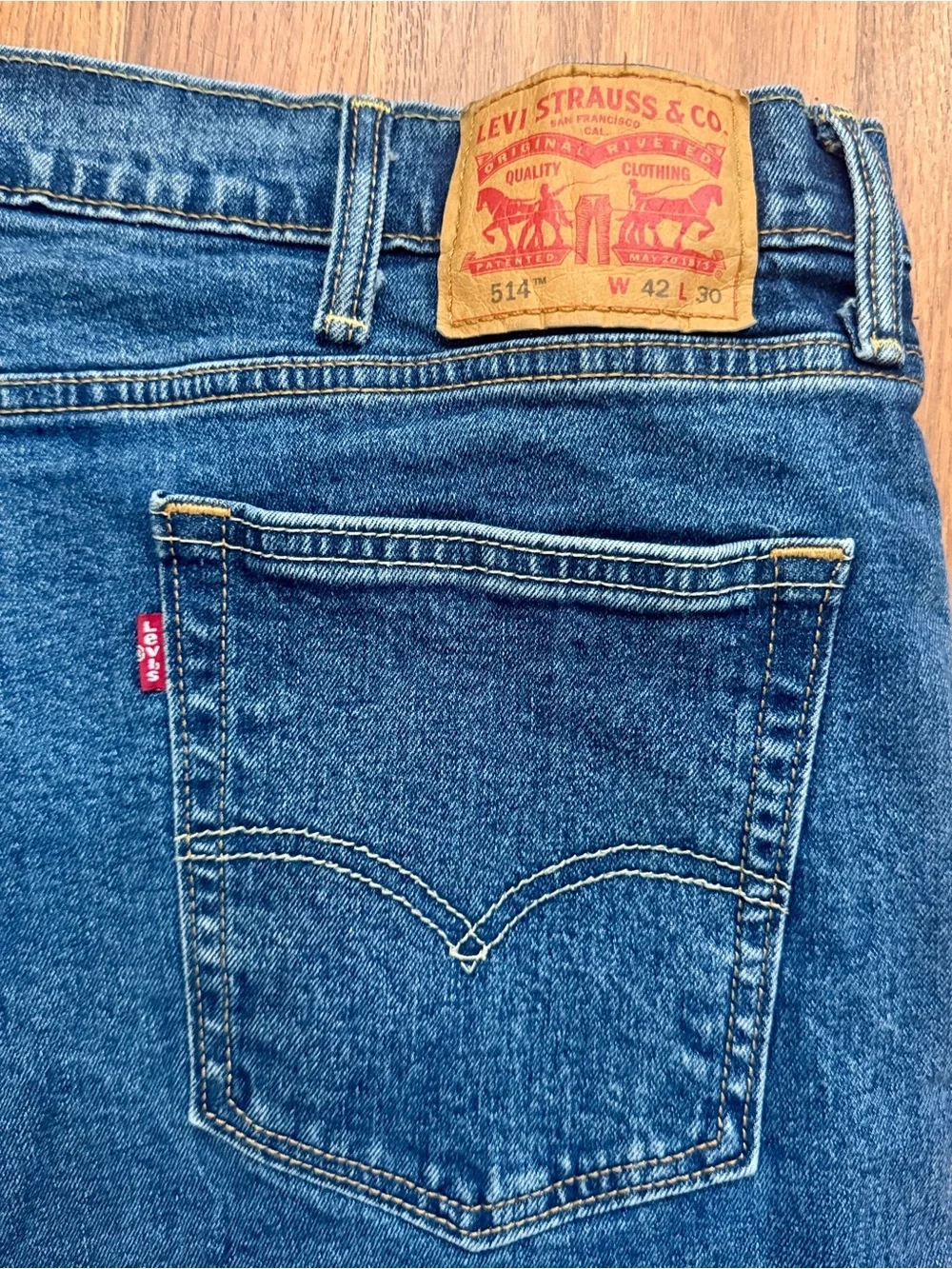 Signature by Levi Strauss Men's Relaxed Jeans - Blue Denim